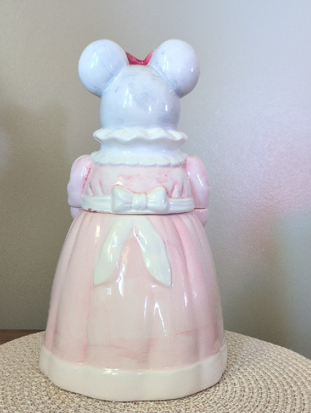VTG 1990 House of Lloyd Melinda Mouse Cookie Jar Mouse - Picture 2 of 9